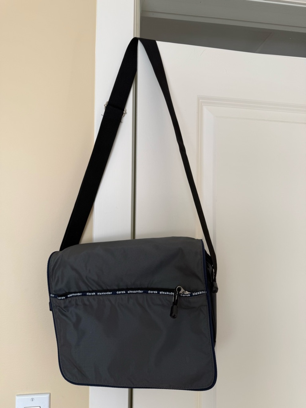 Derek Alexander Nylon Cross Body Shoulder Bag